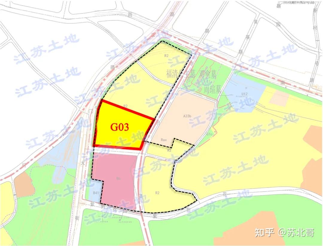 一所初中,而初中校址位置其实就是在此次终止出让的安德门g03地块右侧