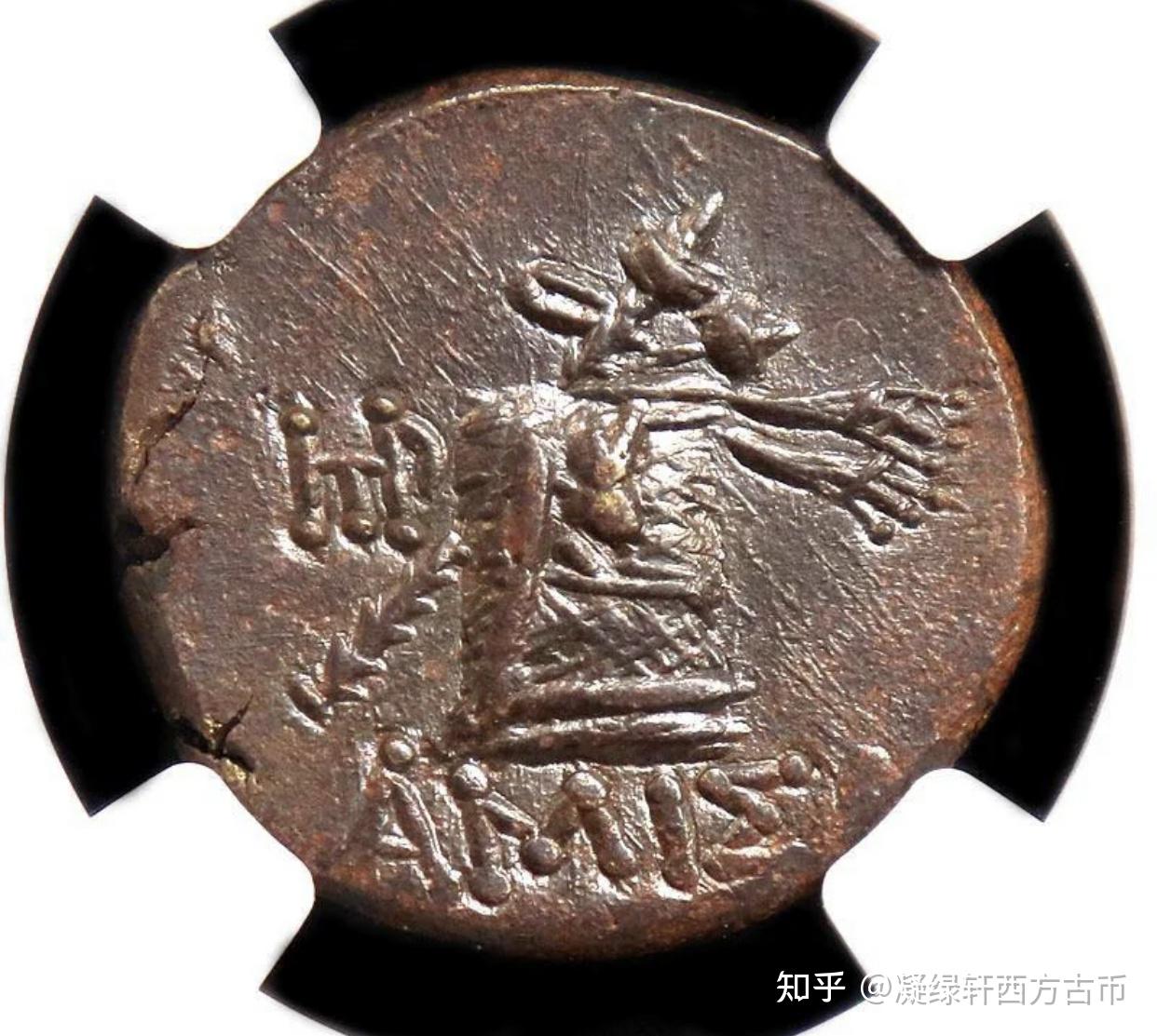 水银古的古希腊铜币