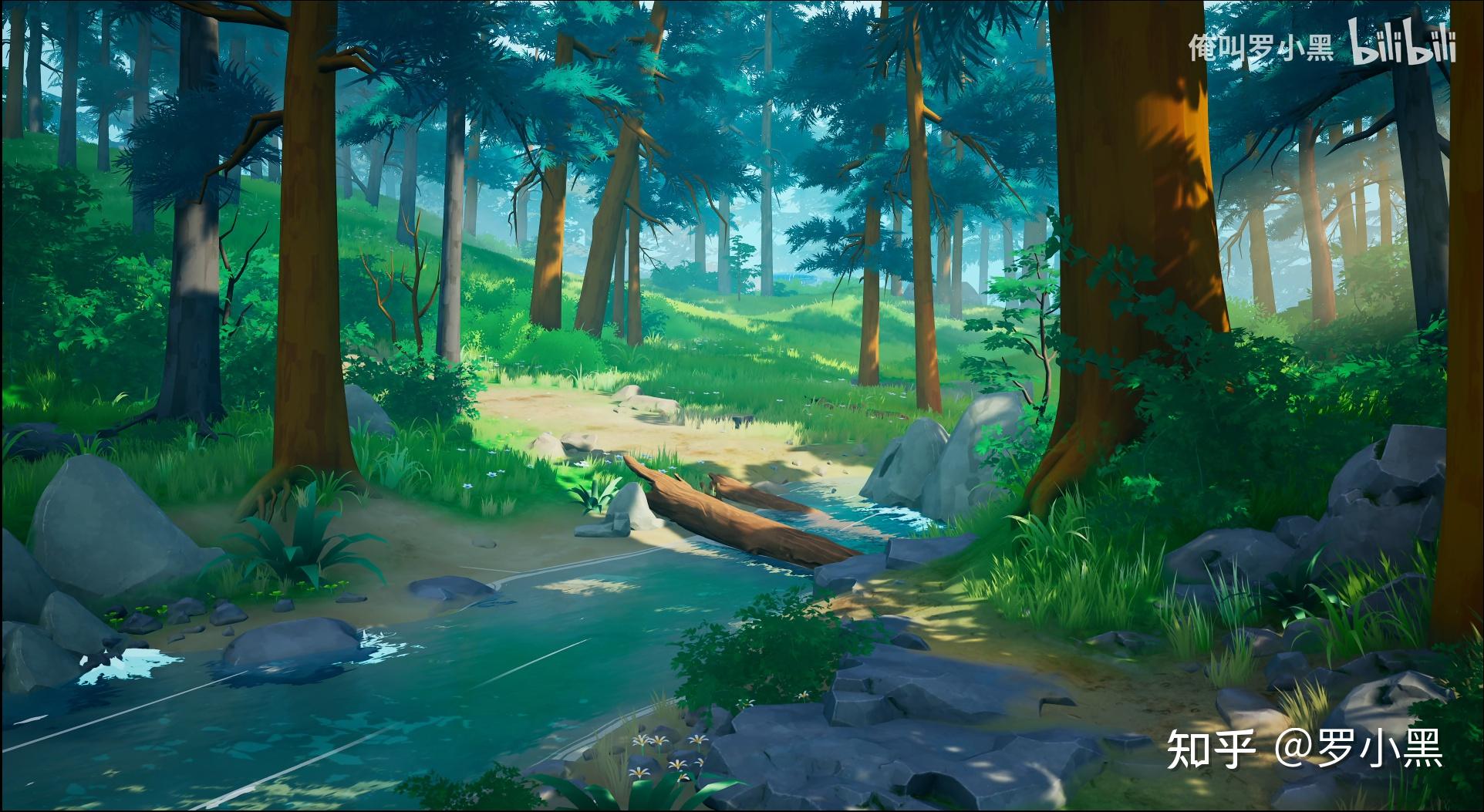 UE风格化场景制作——第一章:原画、白盒和简要流程 - 知乎