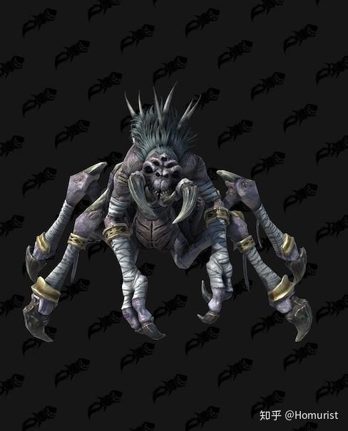 穴居恶魔,其实就是死蜘魔,实际上蛛魔为天灾军团贡献了非常多,包括且