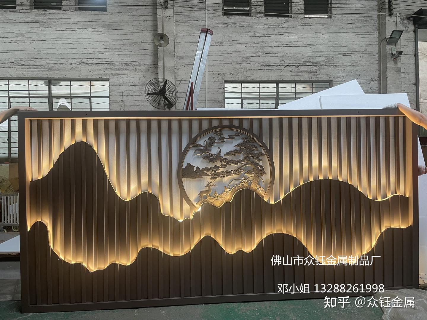 网红款不锈钢山峦景墙 有山有水有鹿园林造景优选 - 知乎