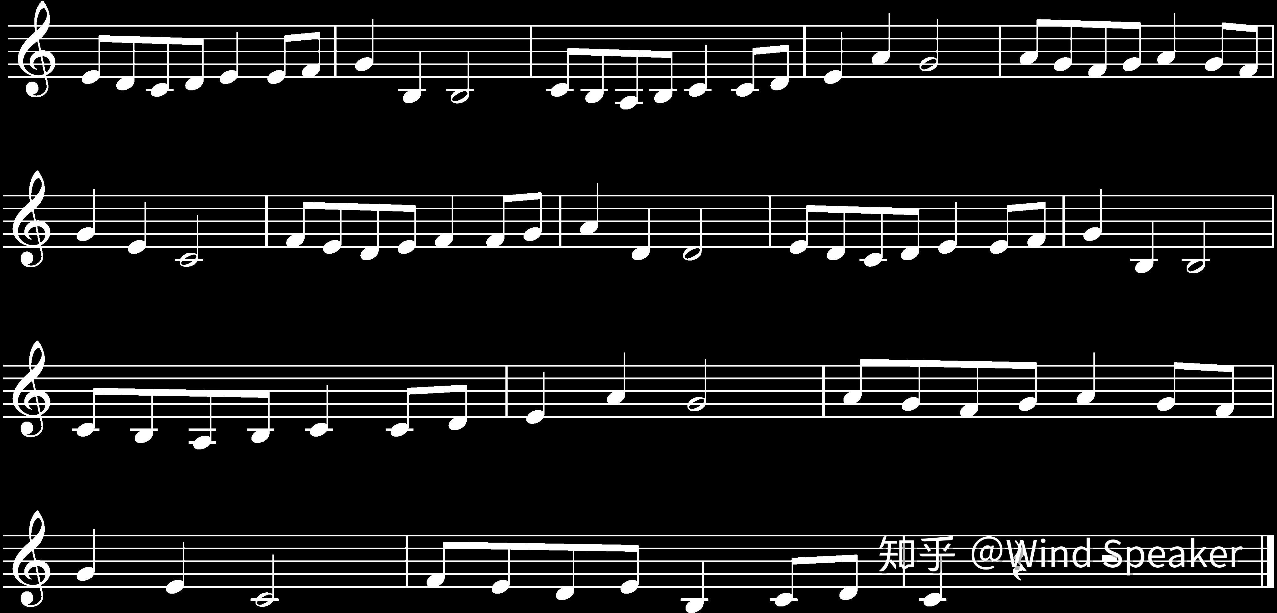 利用python实现五线谱转换简谱的一种方式(一) - 知乎