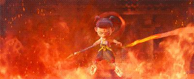 而哪吒在被人嫌恶的三年里,也记住了爹爹的教诲,接受了父亲的理念与