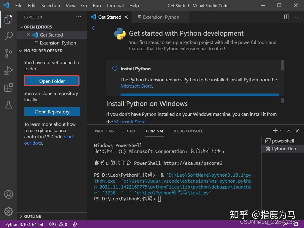 windows-python-vscode-python