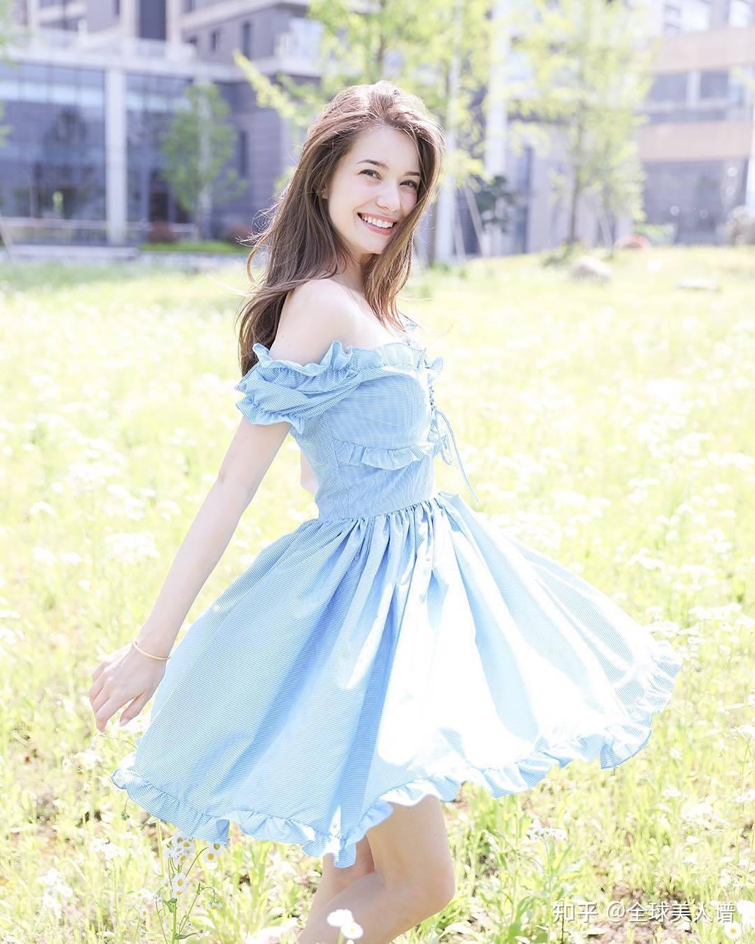 全球美人谱第二十期四国混血美女anastasia