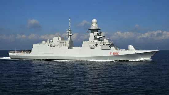 此次中标的欧洲多用途护卫舰(fremm)由意大利芬坎蒂里集团和法国