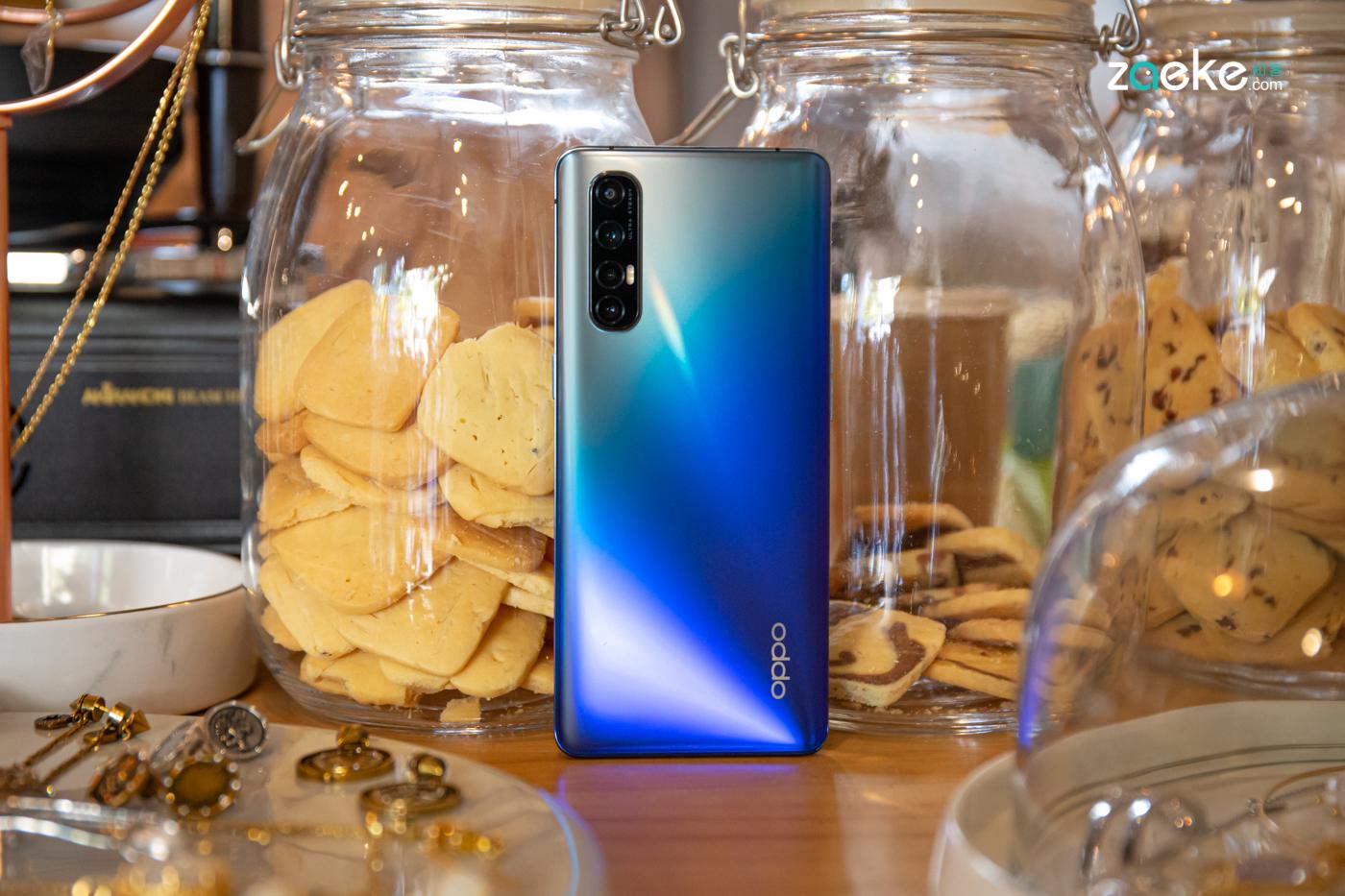 opporeno3pro图赏手心的极致轻薄双曲面与高集成的巧妙融合