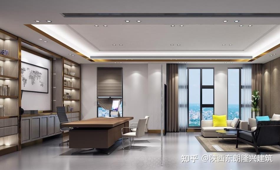陕西办公室装修设计,办公场所改造设计,办公空间设计 - 知乎