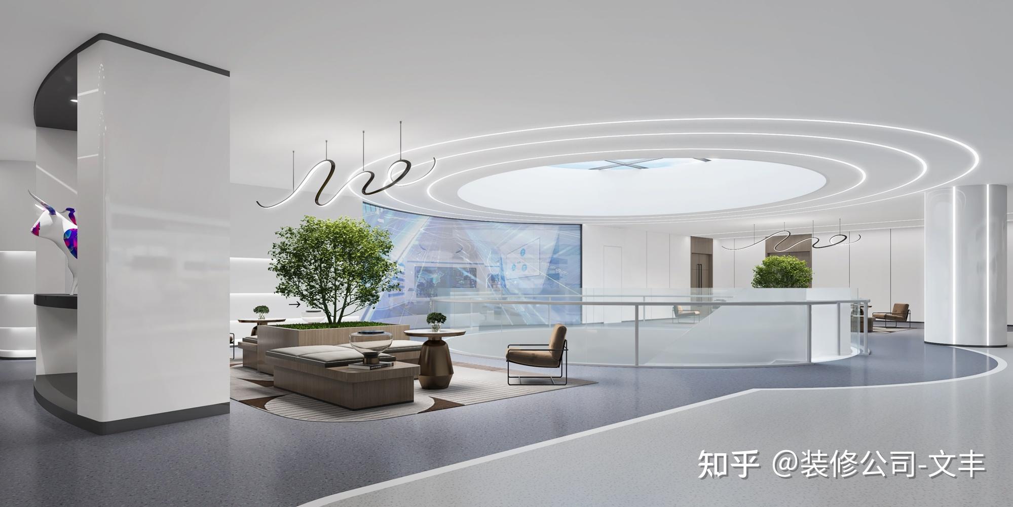 15套舒适办公室设计效果图-弹性布局,灵活多变布局 - 知乎