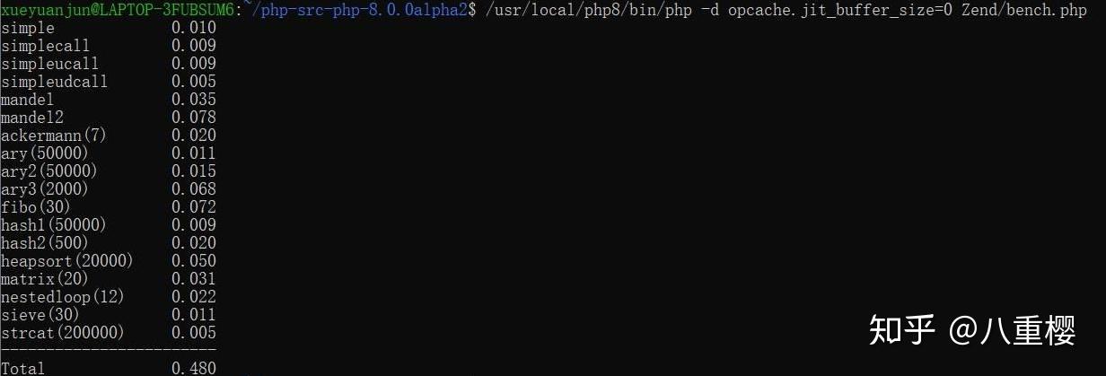 PHP 8新特性之JIT对PHP应用性能的影响 PHP 8新特性之JIT对PHP应用性能的影响