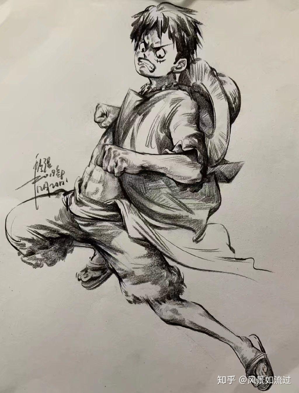 速写海贼王 - 知乎