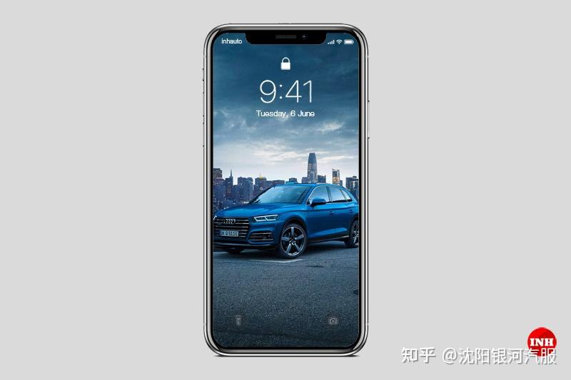 奥迪手机壁纸q5蓝色系列audimobilephonewallpapers
