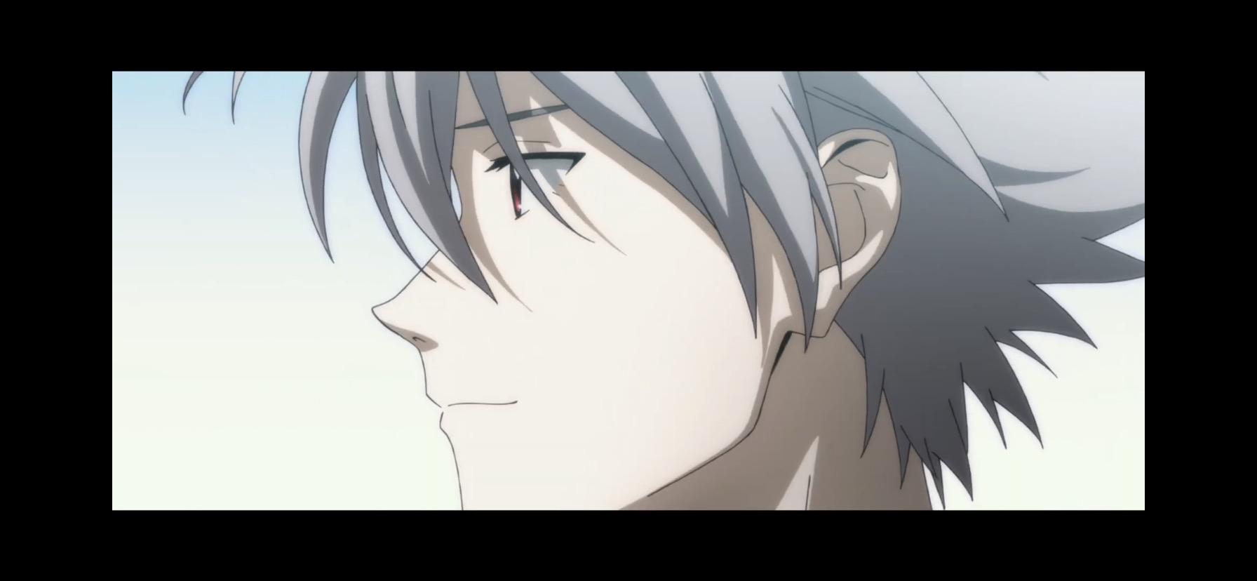 这里刚好歌词是can you give me one last kiss,也许暗示着真嗣向渚薰