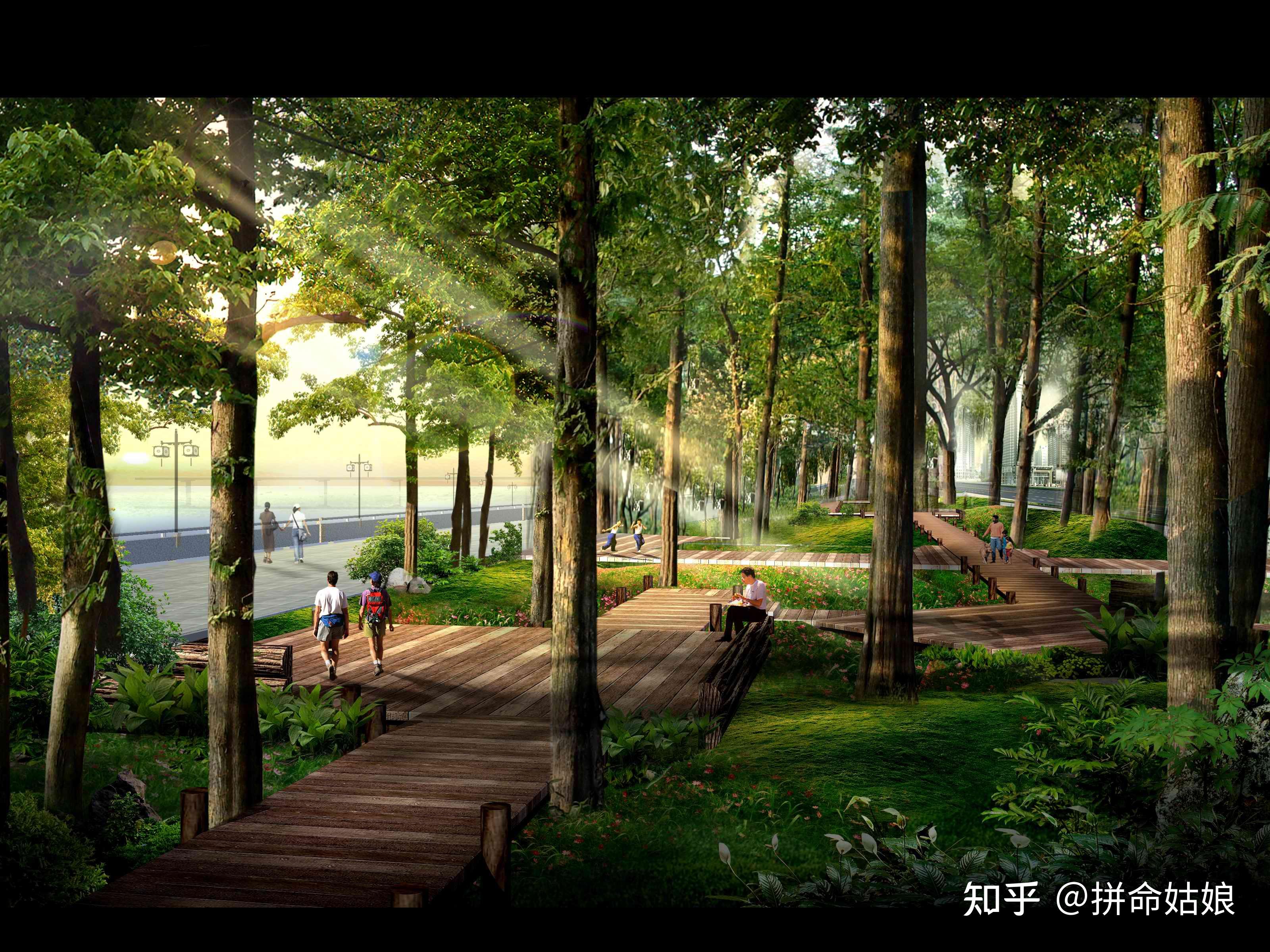 软件设计篇ps效果图素材03ps道路景观效果后期分层源文件素材收集01