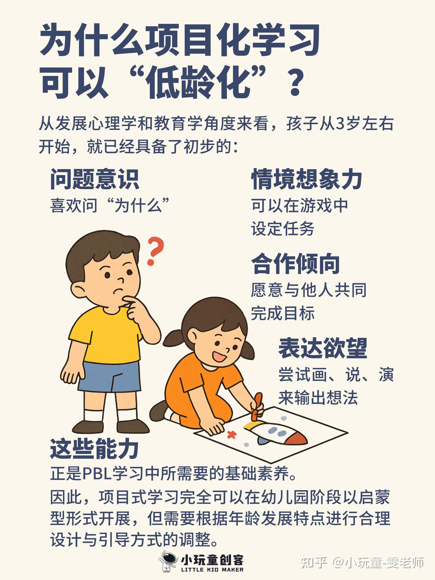 PBL项目式学习适合几岁开始？ - 知乎