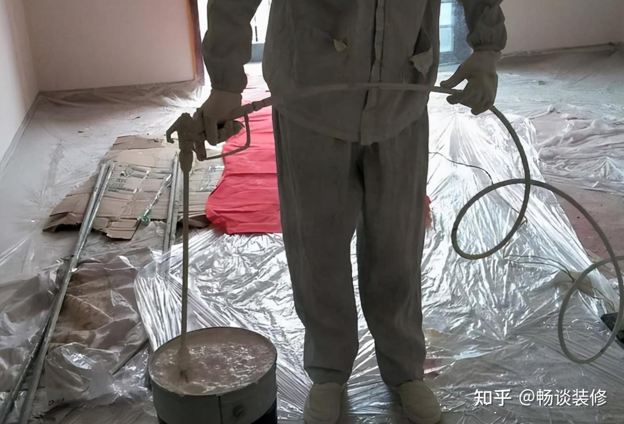 乳胶漆是滚的好还是喷的好我装了2套房来谈谈感受客观真实