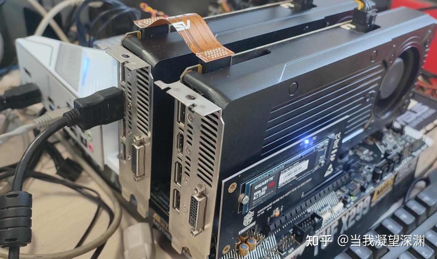 废物利用之两张华硕gtx960组建sli - 知乎