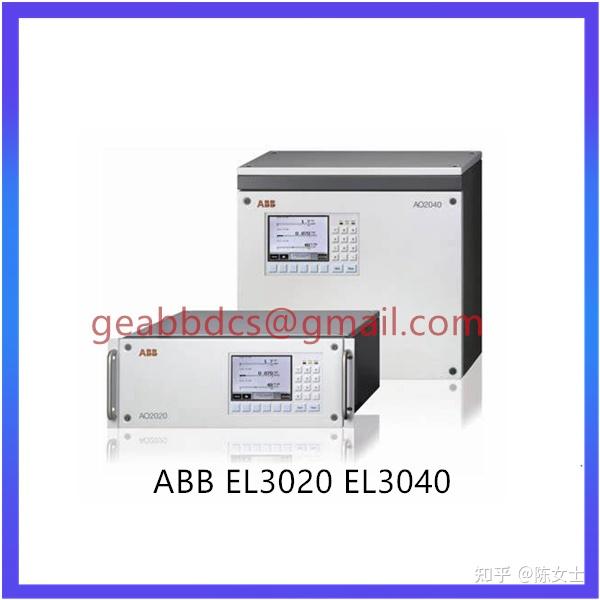 ABB EL3020 EL3040 测量一般用途的易燃气体 知乎