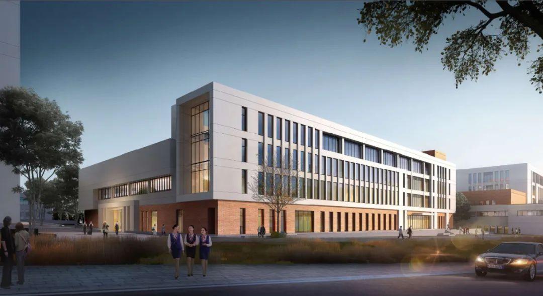 首栋建筑封顶这所高校2023年建成投运
