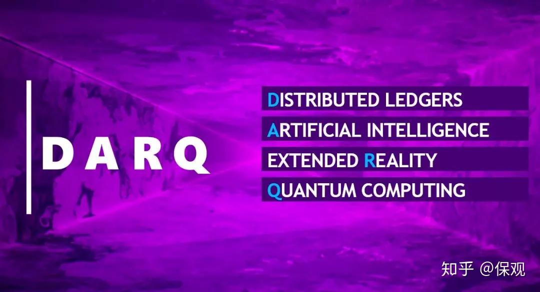 扩展现实artificial intelligence ╟ 人工智能distributed ledgers