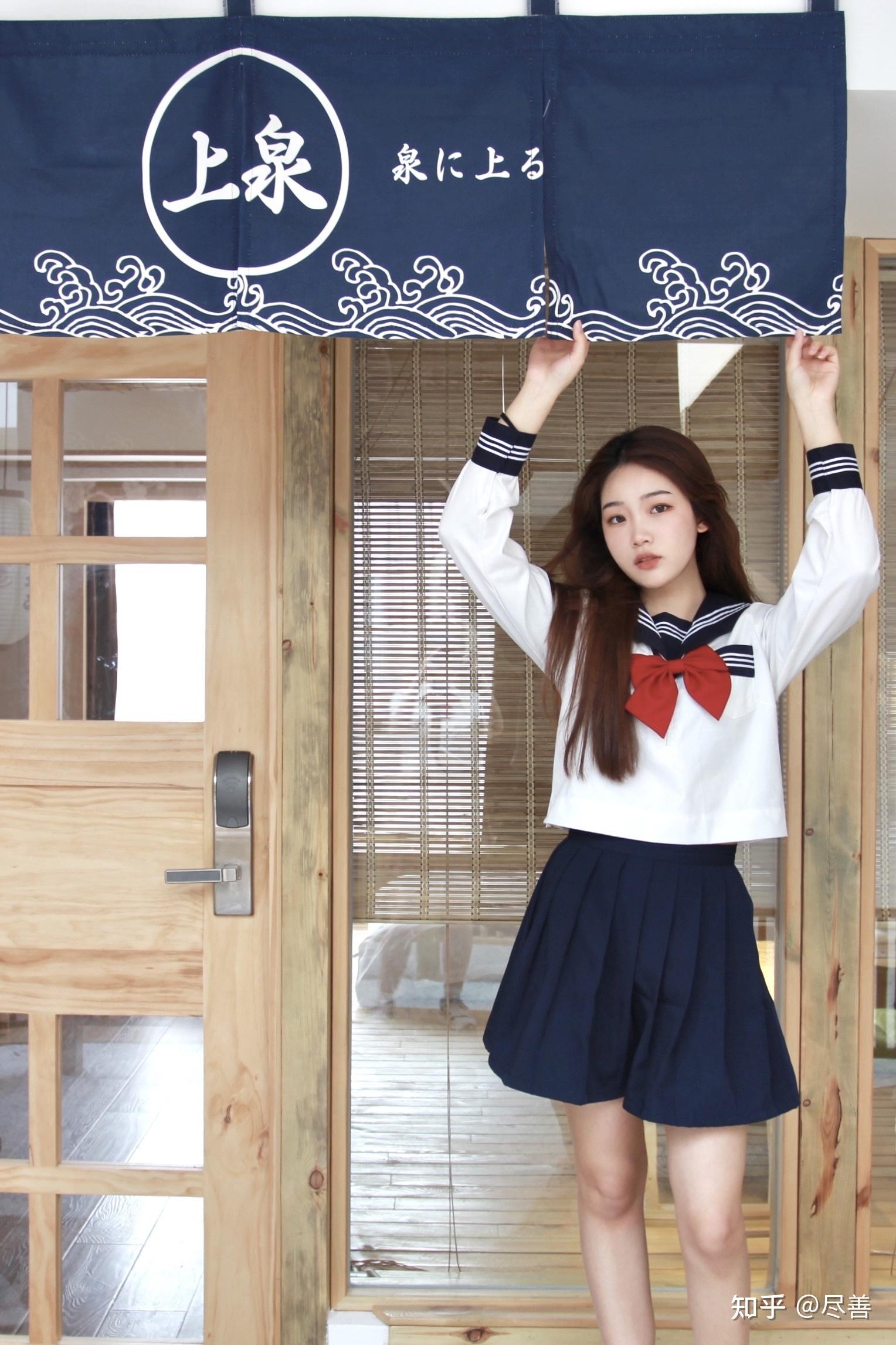 jk风漫画里走出来的女孩