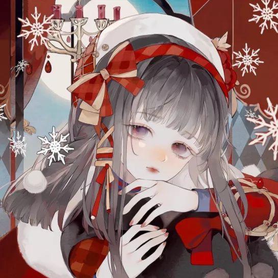 动漫女生头像陪你看日落的人比日落本身更温柔