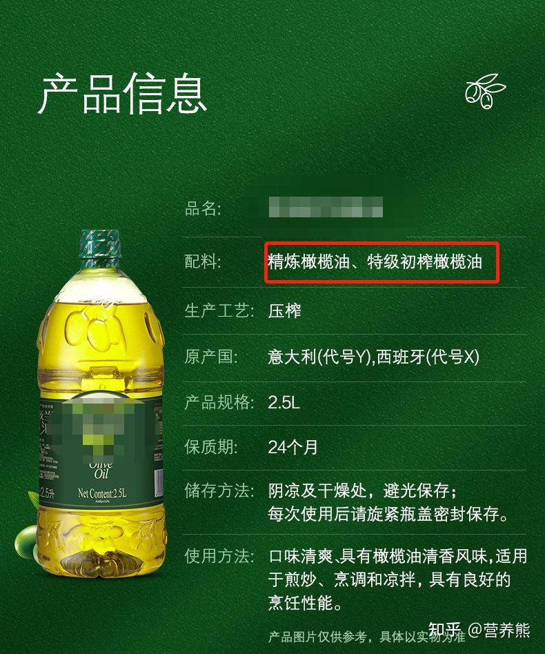 怎样根据配料表挑选橄榄油?