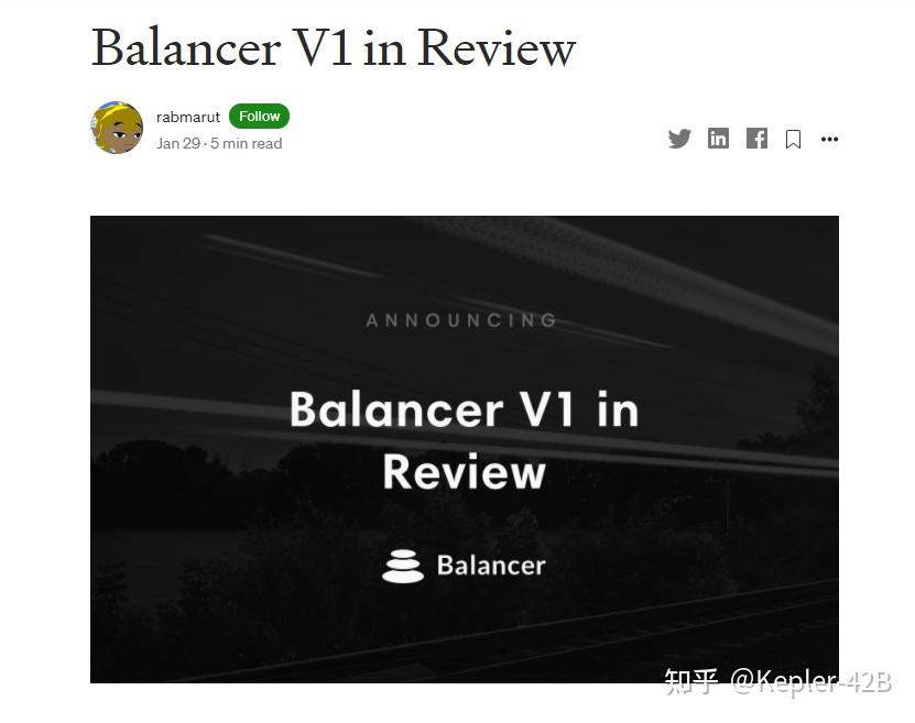 Balancer V2简介：通用AMM 知乎