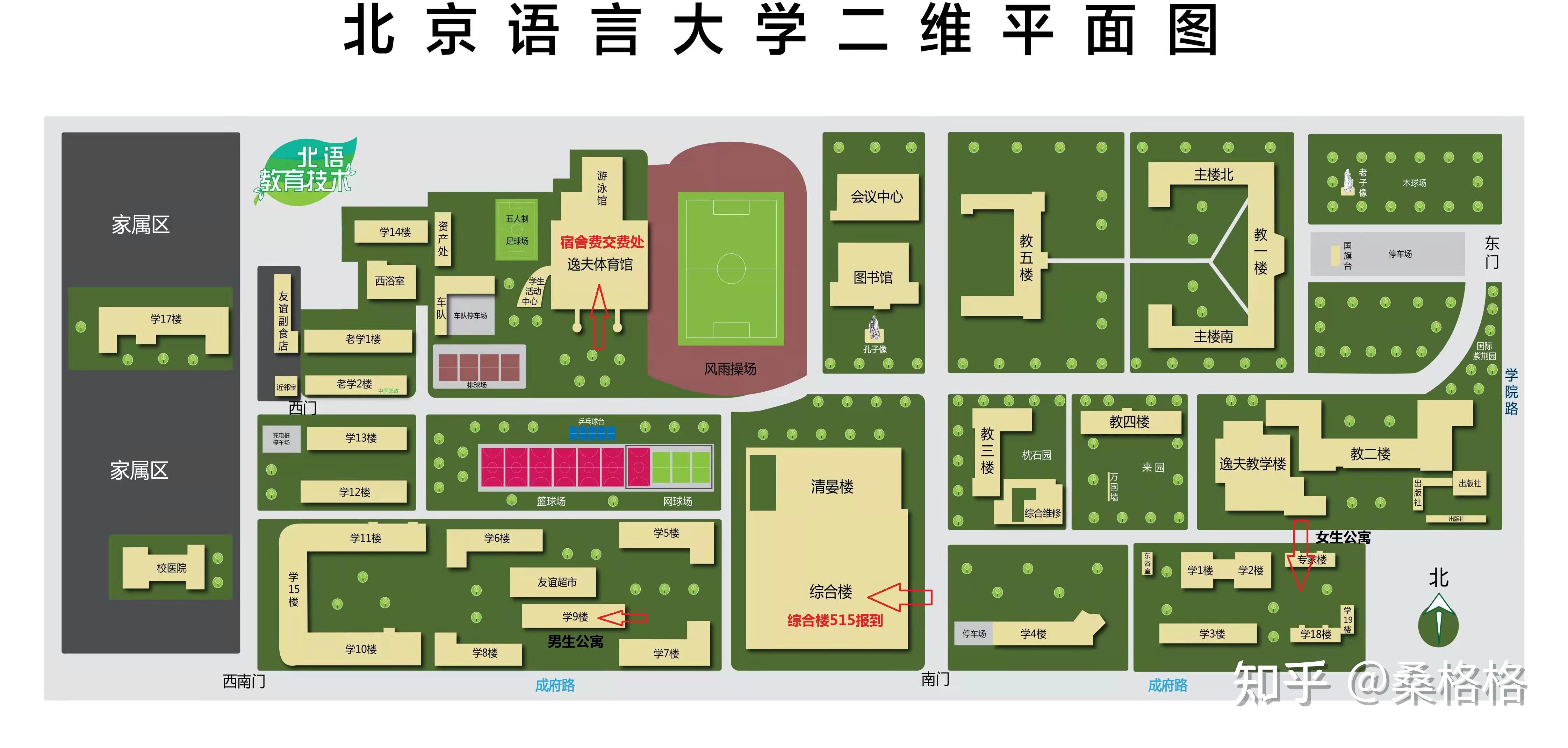 北京语言大学校园平面图北京语言大学三维立体图5,成绩查询,证书领取