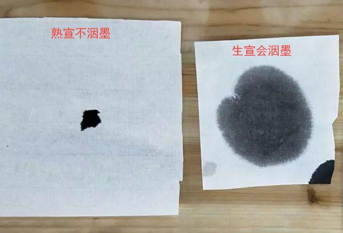 在宣纸上写毛笔字洇墨怎么办?(附图分析) - 知乎