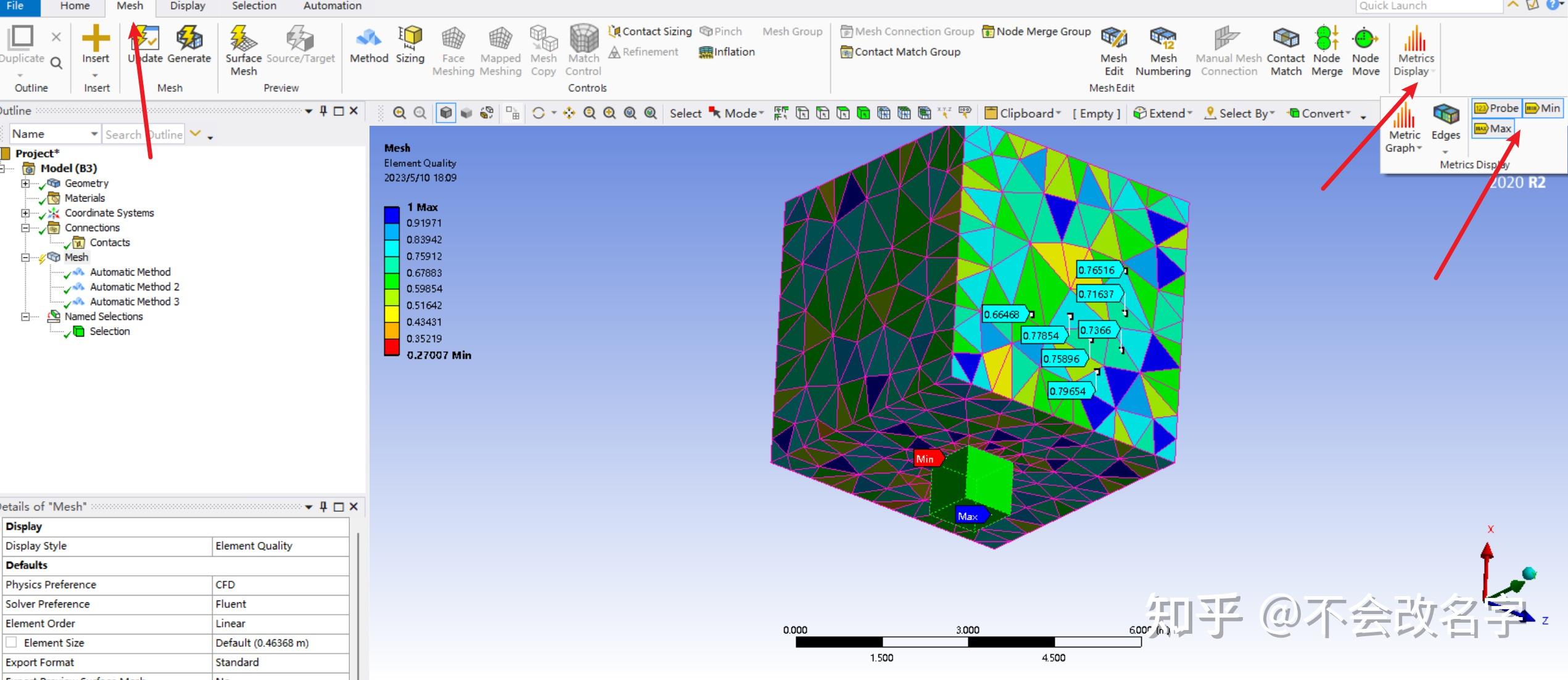 Workbench mesh 