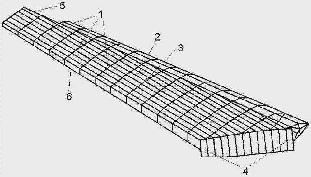 翼肋两种在固定翼中形容起来就像是鸟类翅膀里的细小骨头维持机翼的