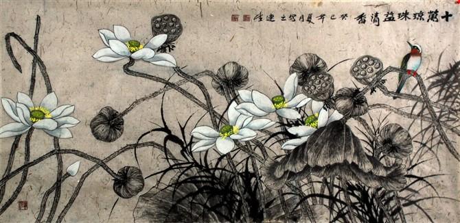 著名画家刘连生先生作品赏析