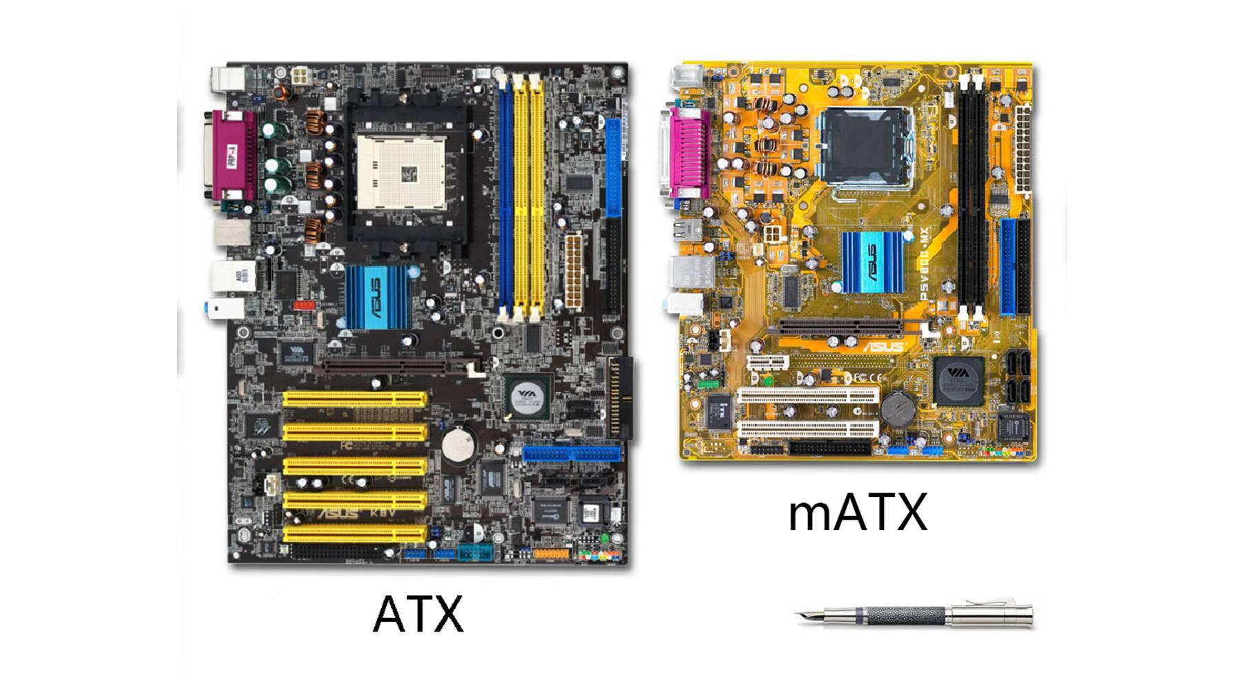 常见的主板规格ATX与mATX比较,各有什么优缺点,选哪个好? - 知乎