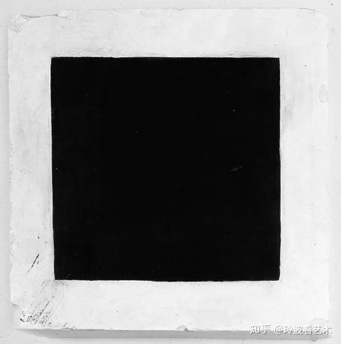 black square黑方块马列维奇(kazimir malevich 1915年油画