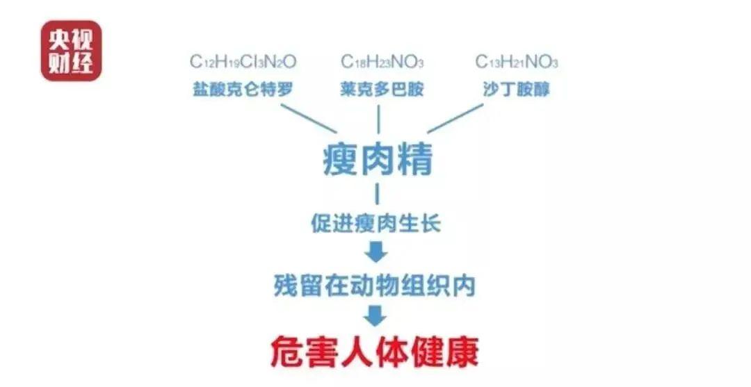 瘦肉精的危害图片