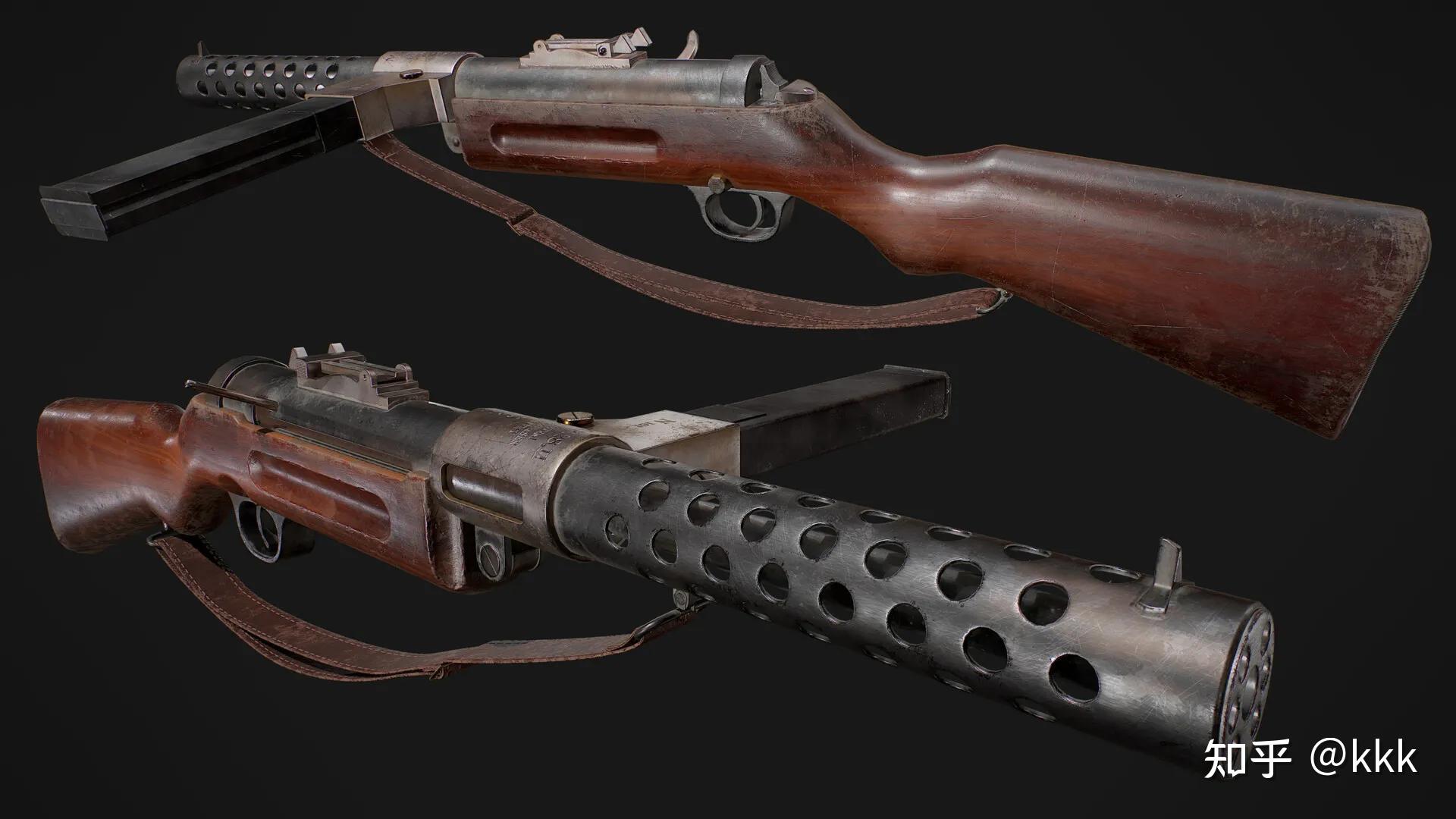 世界轻武器德国冲锋枪至二战结束前的发展历史与设计解析