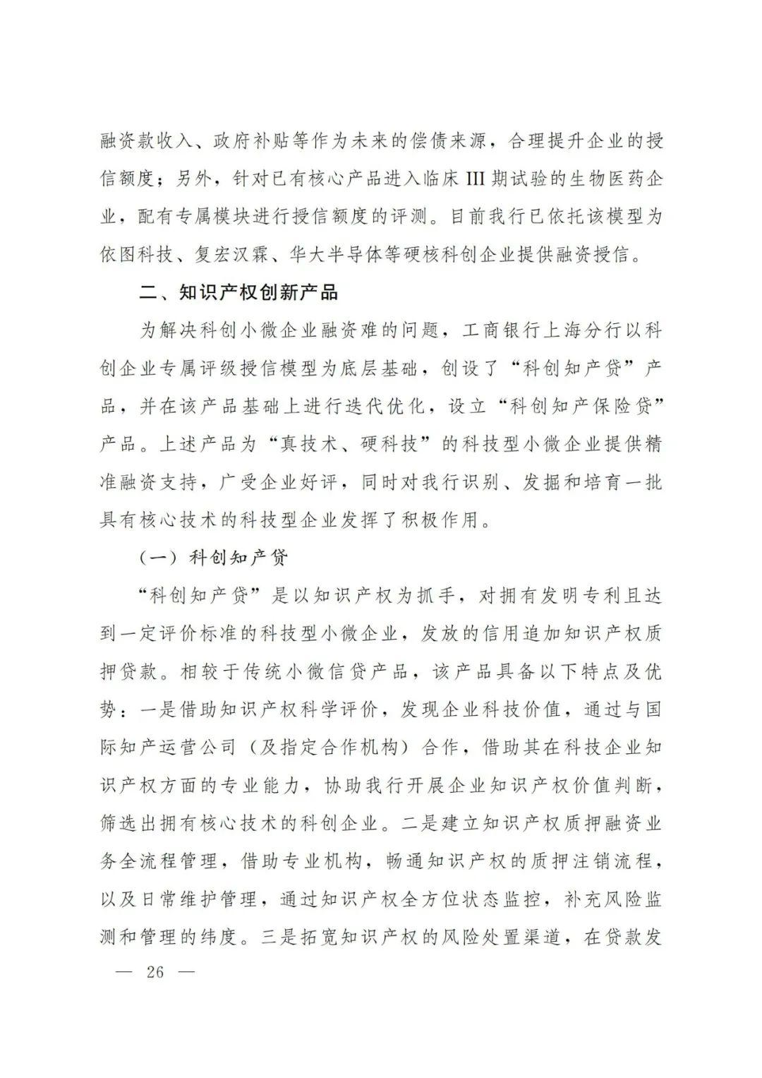 2021年上海知识产权质押融资工作十大典型案例