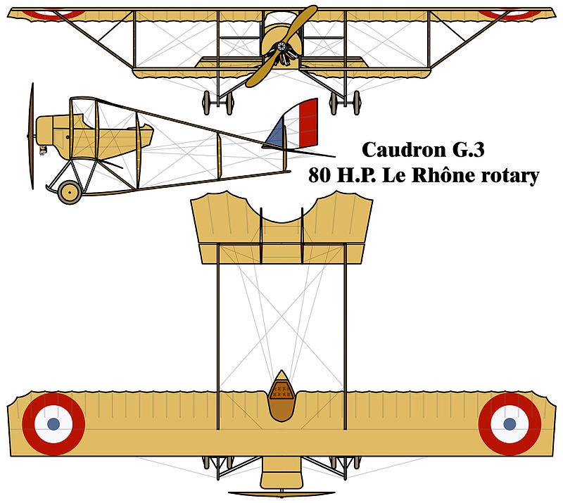 高德隆(caudron)g3教练机