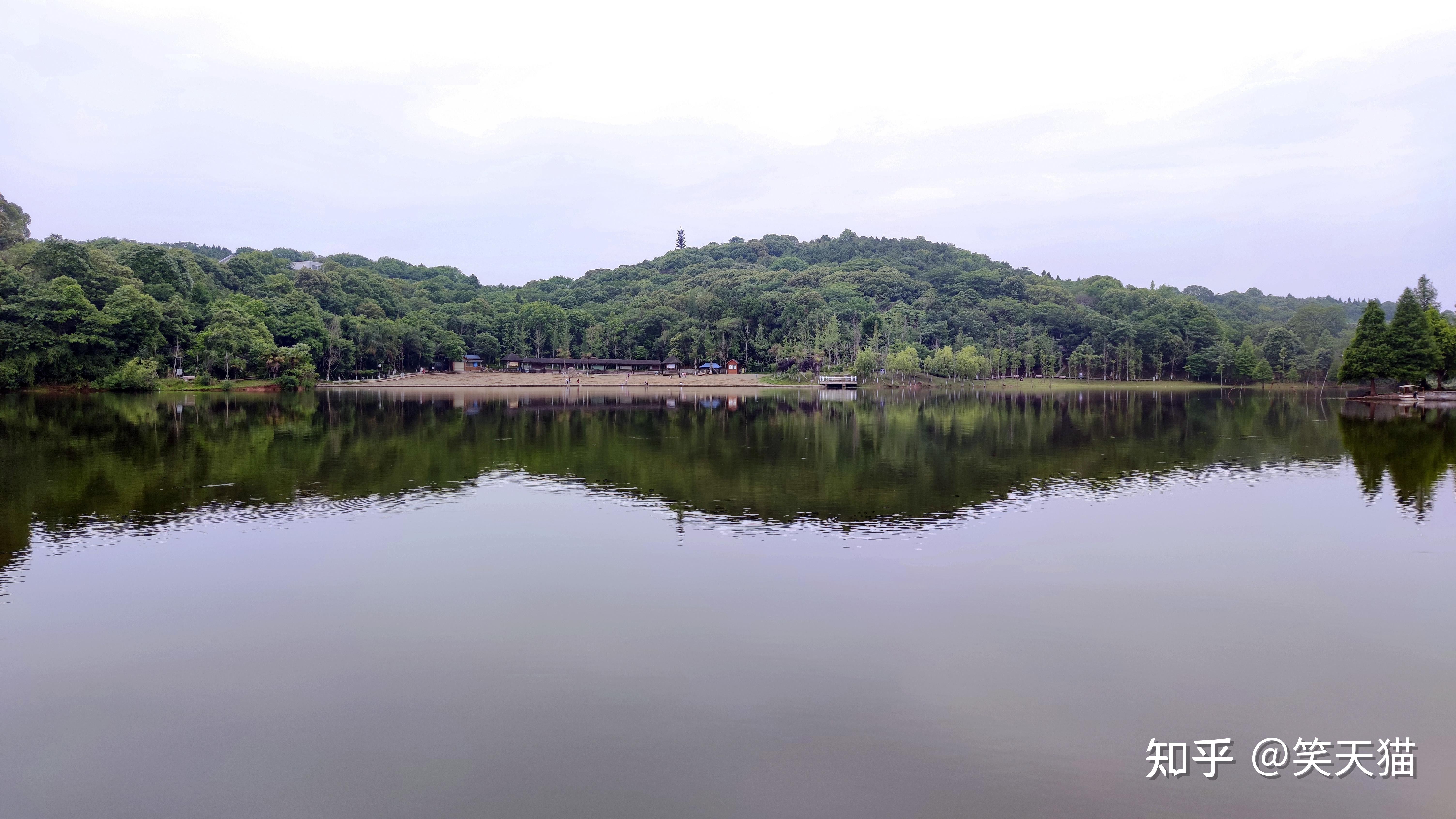 德阳东湖山公园景点图片