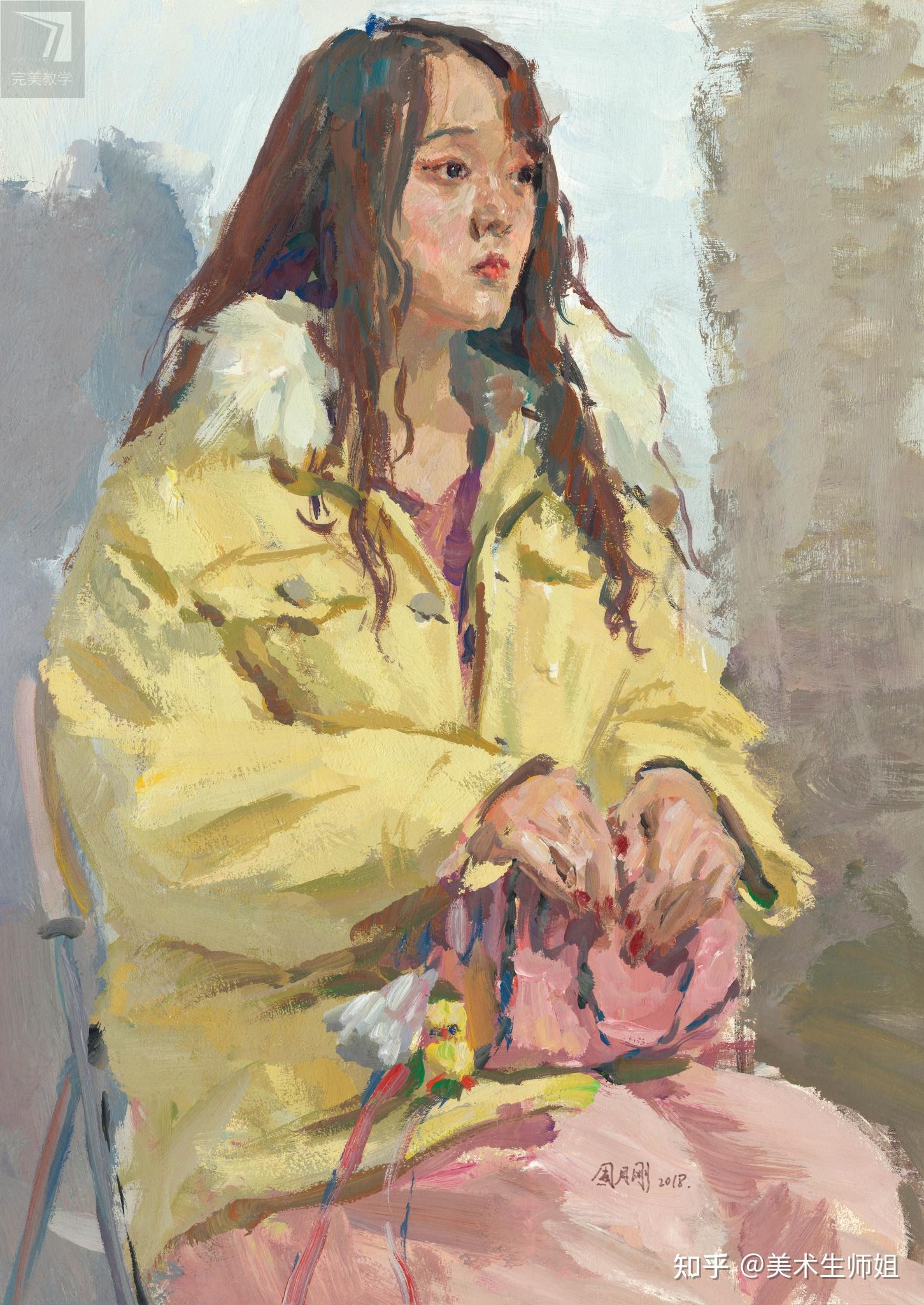 色彩半身像 - 知乎