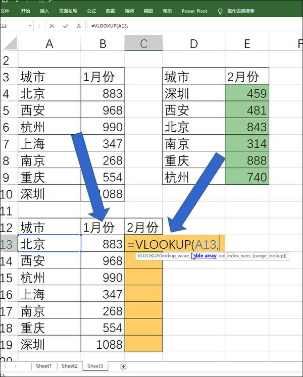 vlookup函数 - 知乎