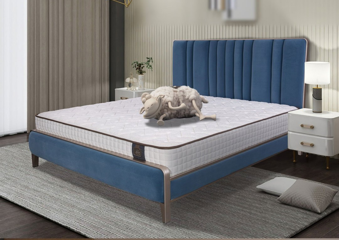 舒达新品推荐 | 迷人-03床架●在温馨静谧的蓝色夜空,听星辰私语,感受