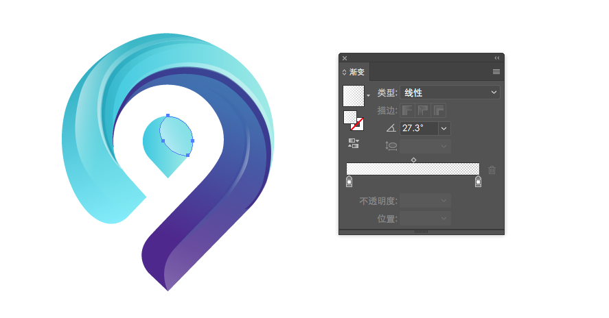怎么用AI设计渐变LOGO？ - 知乎