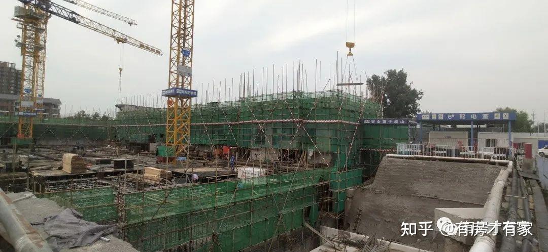 奥海明月南区北区房家2021年9月7日六次实地踩盘播报施工