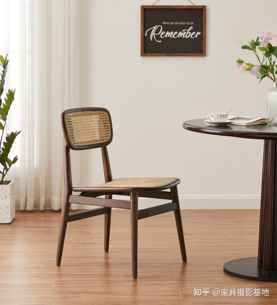 家具摄影产品拍摄木制单椅现场拍摄图