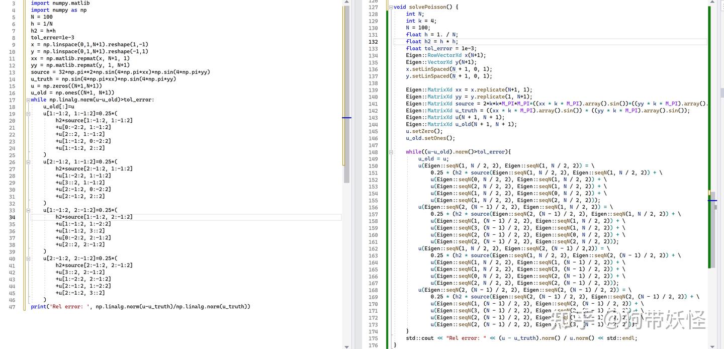 Eigen超快速入门（numpy对比版） - 知乎