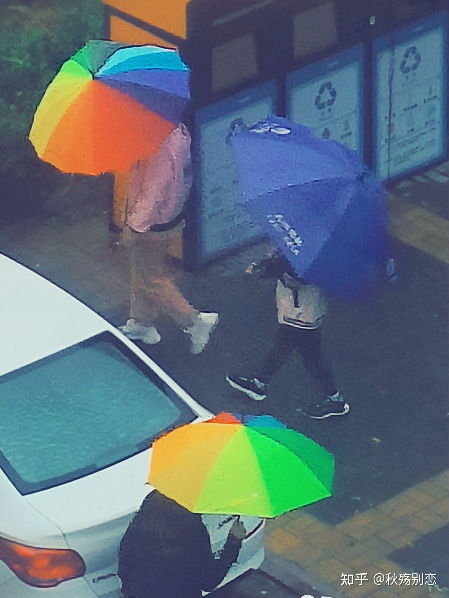 【十月手机摄影日记】雨中的色彩 - 知乎