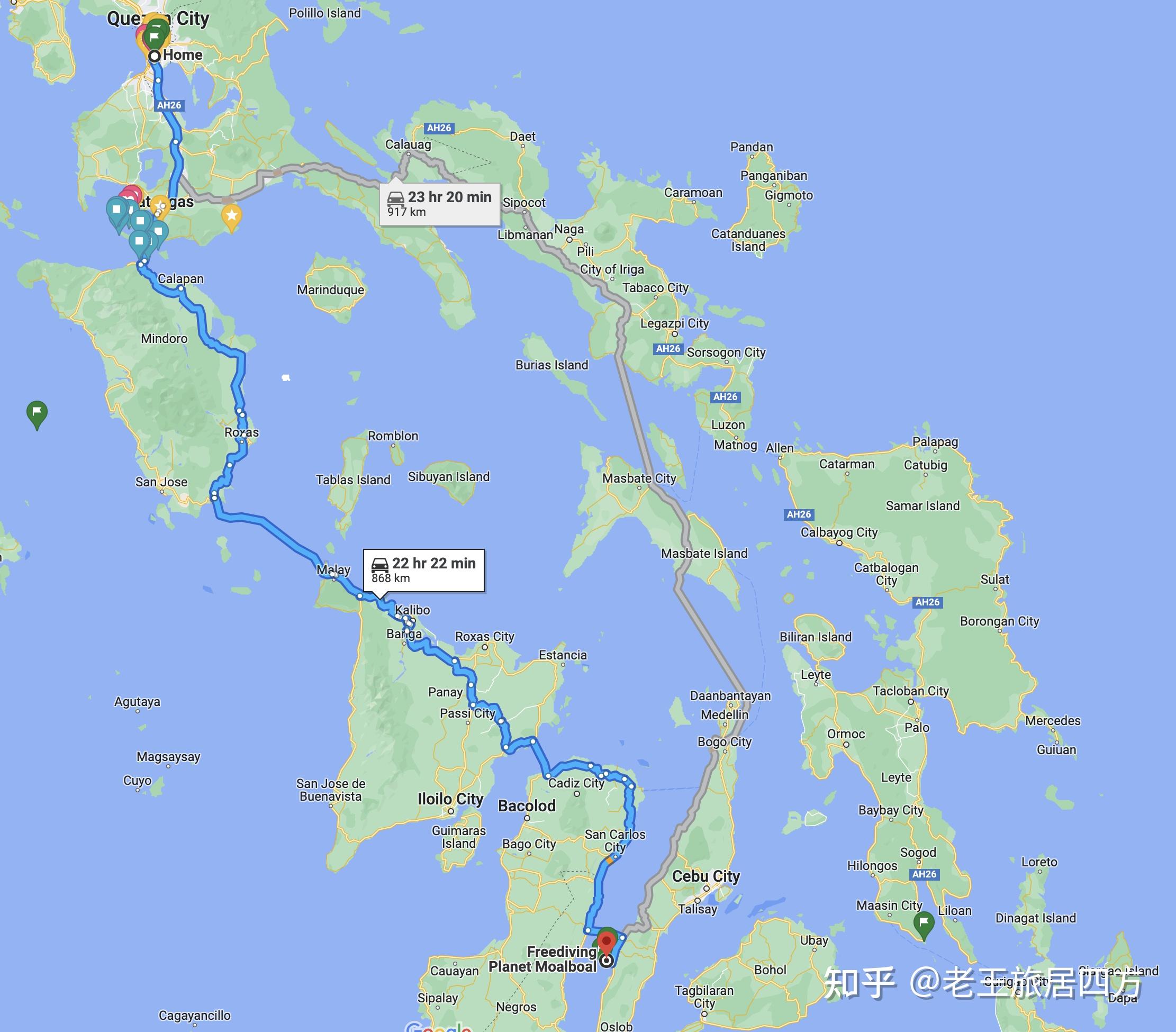 马尼拉manila墨宝moalboal自驾轮渡