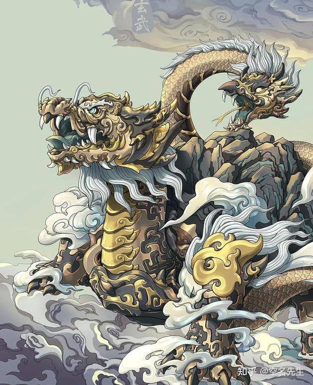 东方妖神系列-四大神兽青龙,白虎,朱雀,玄武 - 知乎